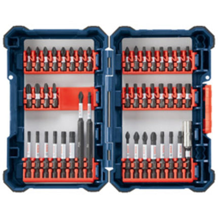 BOSCH 44 Piece Impact Tough Screwdriving Custom Ca