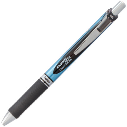 Pentel EnerGel RTX Retractable Liquid Gel Pen, (0.5mm) Needle Tip, Fine Line, Black Ink, 12 Pack Hanging Window Box