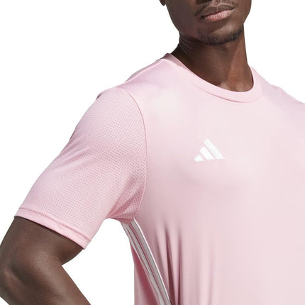 adidas Men's Tabela 23 Jersey Shirt, Light Pink & White, L (Tall)