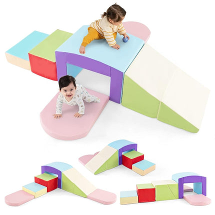 OLAKIDS Climbing Toys for Toddlers, 6 Piece Indoor