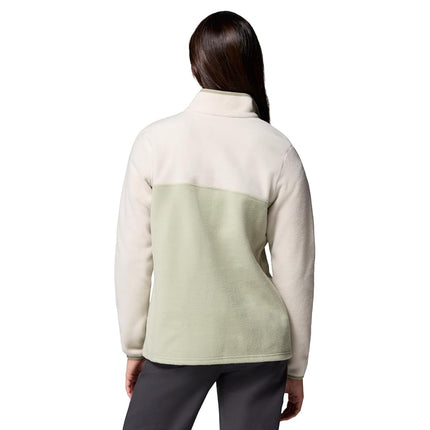 Columbia womens Benton Springs 1/2 Snap Pullover, Safari/Dark Stone, 1x