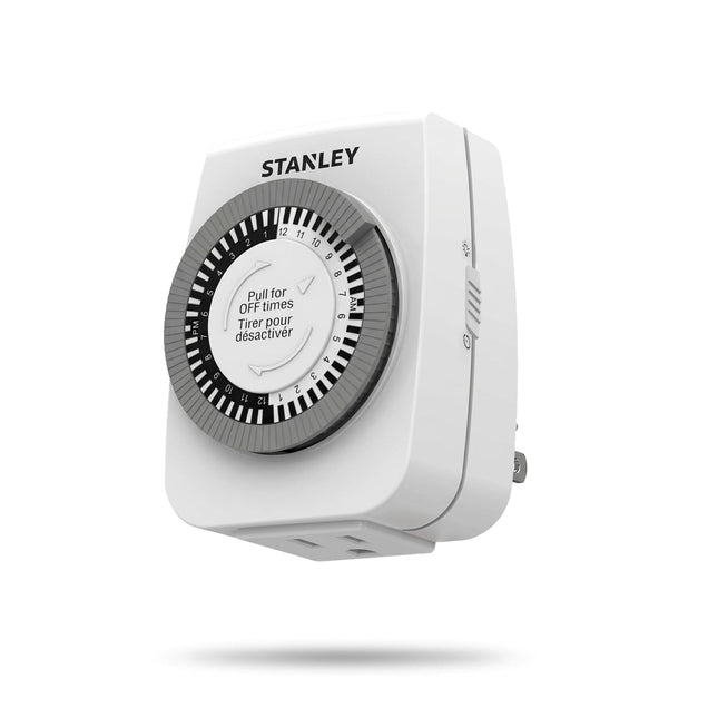 Stanley 31195 TimeIt Mini, 1-Outlet Grounded Mecha