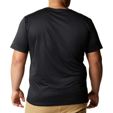Columbia Men's Hike Crewneck Short Sleeve T-Shirt Black