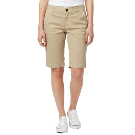 French Toast Women's Adjustable Waist Stretch Twil