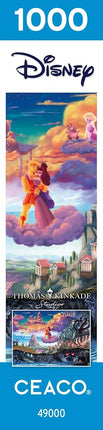 Ceaco Thomas Kinkade Puzzles – Disney’s Hercules 1000 Piece Jigsaw Puzzle, Disney Puzzle for Adults with Premium Board & Poster