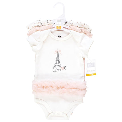 Hudson Baby Trajes de algodón unisex para bebé, tutú de París, 9-12 meses