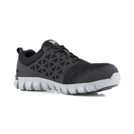 Reebok Men's Rb4041 Sublite Cushion Safety Toe Athletic Work Industrial & Construction Shoe Black