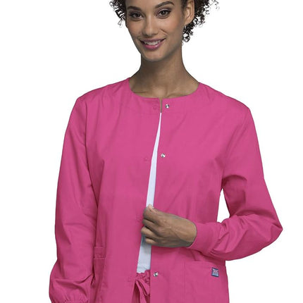 Cherokee Snap Front Workwear Originals Scrub Jacke