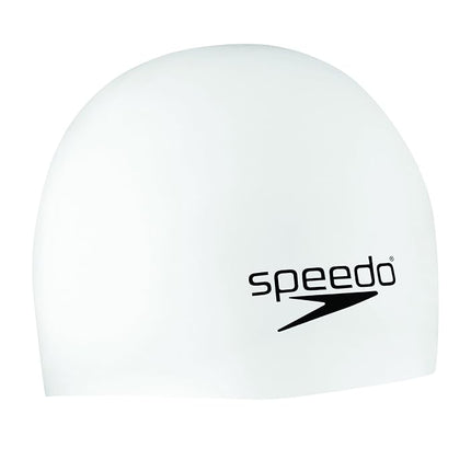 Speedo Unisex-Adult Swim Cap Silicone Elastomeric