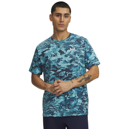 Under Armour Men's ABC Camo Short Sleeve, (498) Wh