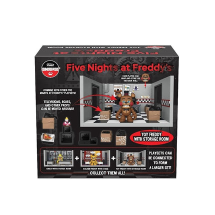 Funko Five Nights At Freddy's (FNAF) Snap: Playset - Security Room - Collectable Vinyl Figure - Gift Idea - Official Merchandise - Toys for Boys, Girls, Kids & Adults
