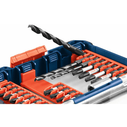 BOSCH DDMS40 40-Piece Assorted Impact Tough Drill Drive Custom Case System Set for Drilling and Driving Applications