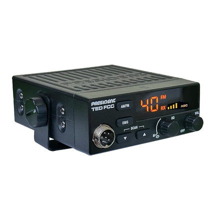 President CB Radio Starter Kit with TED FCC 40-Channel 12-Volt AM/FM CB Radio and Virginia F Magnet-Mount Antenna