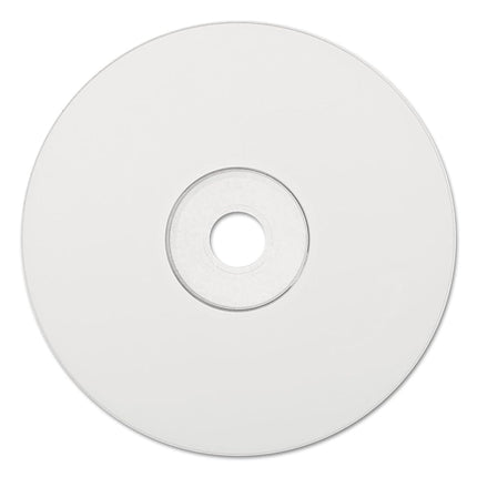 Verbatim CD-R 700MB 52X White Inkjet Hub Printable Recordable Media Disc - 100pk Spindle