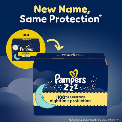 Diapers Size 3, 66Count - Pampers Swaddlers Overnights Disposable Baby Diapers, Super Pack