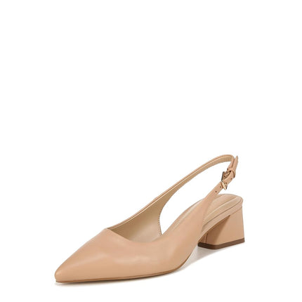 Franco Sarto Womens Racer Slingback Low Block Heel