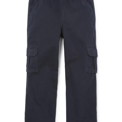 The Children's Place Pantalon Cargo à enfiler pour garçons, New Navy, 18 Slim