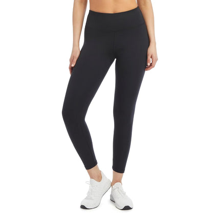 Jockey Women's High Waist Interlock Leggings, Deep Black, Large