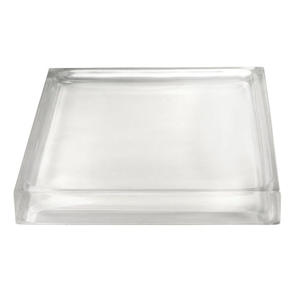 IZOD - Vanity Tray, Durable Countertop Accessories, Sleek Resin Organizer, Modern Home Decor, Dorm Room Essentials (Marina Collection, White)