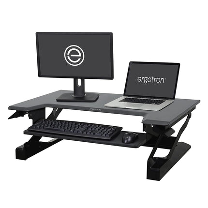 Ergotron WorkFit-T Sit-Stand Desktop Workstation -
