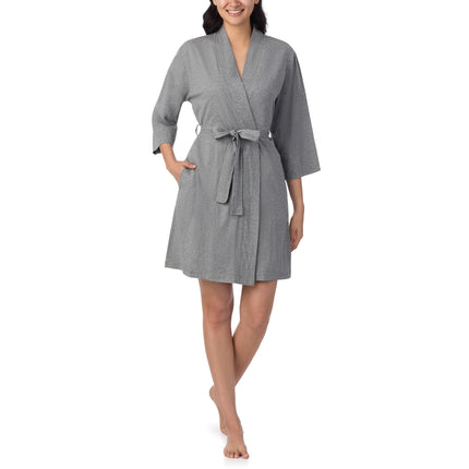 Nautica Womens Soft Robe - Above Knee 3/4 Length S