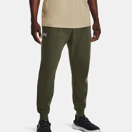Under Armour UA Rival Fleece Joggers, Green, XXL