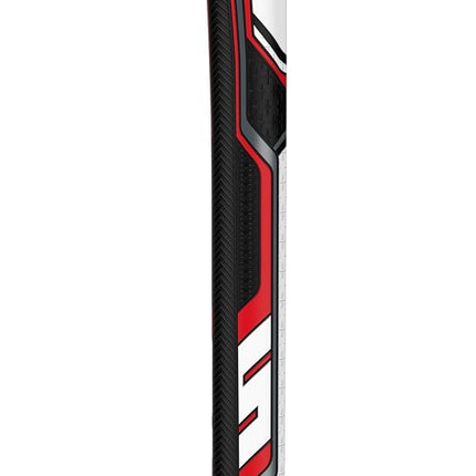 SuperStroke Zenergy TLT Off-Axis Pistol 1.0 Right Hand Putter Grip, Zero-Torque, Lie-Angle-Balanced to help maintain Stability, Control Face Rotation, and Repeat a Smooth, Pendulum-Style stroke, Red