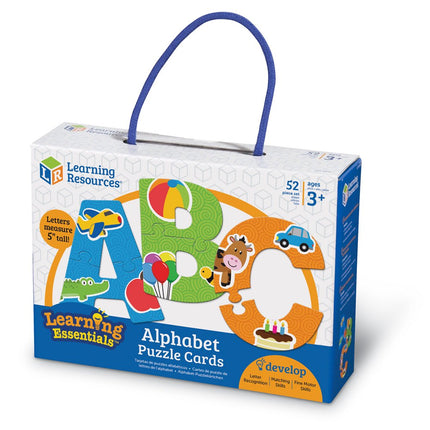 Learning Resources LER8590 Alphabet Puzzle Cards