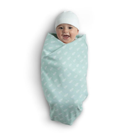 Delta Children 100% Organic Jersey Cotton Baby Receiving Blankets for Girls and Boys – 30x40 Inches - GOTS Certified (Pack of 2), Neutral Boho
