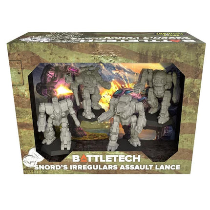 Catalyst Game Labs BattleTech Snord's Irregulars Assault Lance Pack