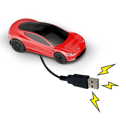 Hot Wheels R/C Tesla Roadster télécommandée à l'échelle 1:64, voiture télécommandée, rechargeable avec manette, pour course sur piste ou hors piste, pour enfants de 5 ans et plus, HJP78