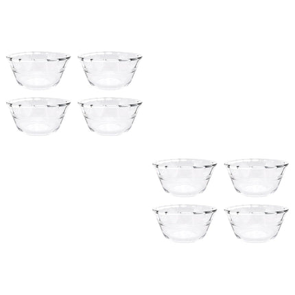 Pyrex 6001142 6oz 4-Piece Glass Custard Bowls (2-P