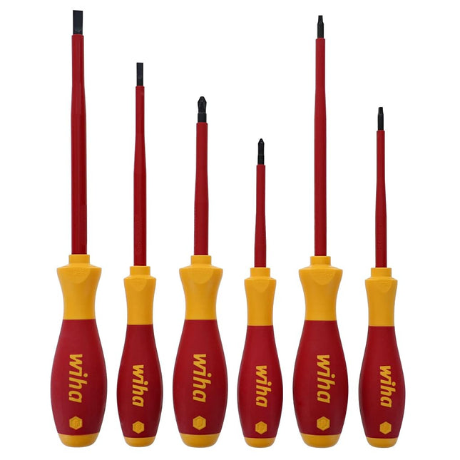 Wiha 35890 Insulated Screwdrivers 6 Piece Set