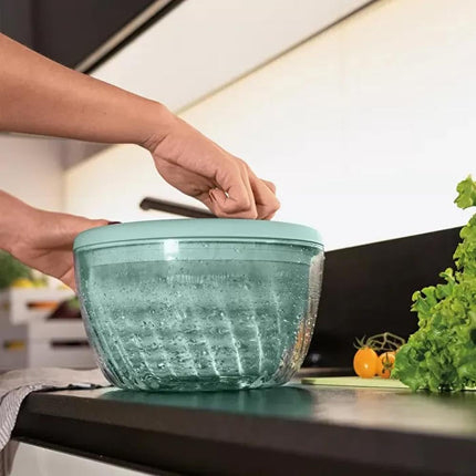 Guzzini Salad spinner-1709 Olive Green 26 x 19 cm