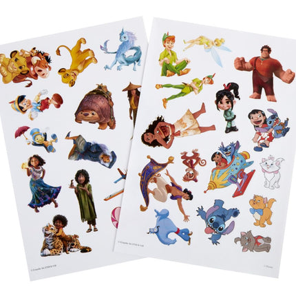 Crayola - Libro de colorear de Disney Animation con hojas de pegatinas, regalo para niñas y niños, a partir de 3 años