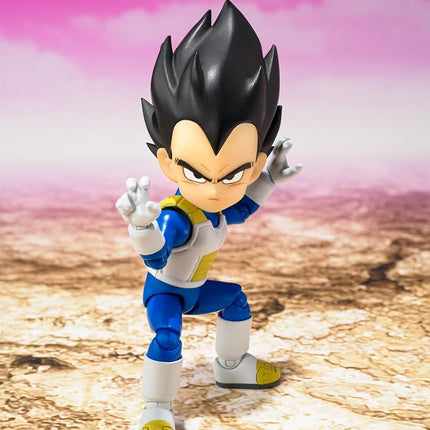TAMASHII NATIONS - Dragon Ball DAIMA - Vegeta (Mini) -DAIMA-, Bandai Spirits S.H.Figuarts Action Figure