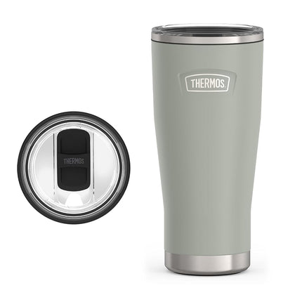 Gobelet isotherme River Rock en acier inoxydable de 24 oz avec couvercle à glissière