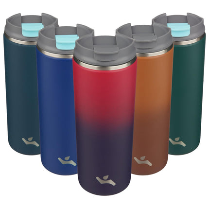 Konokyo Tumbler with Lid, 16 oz Travel Coffee Mug 