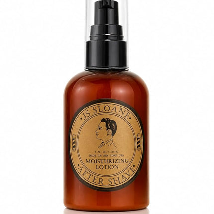 JS Sloane Moisturizing After Shave Lotion, Red, 4 