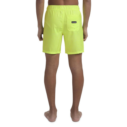 Traje de baño Hurley para niño, modelo Pull on, color Volt, talla 2T