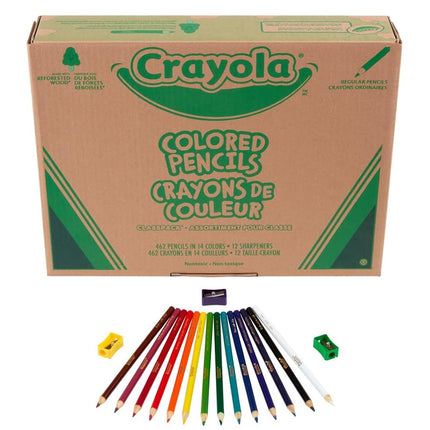 Crayola Coloured Pencils Classpack, 462 Count