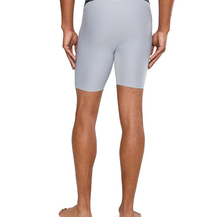 Under Armour Men's Armour HeatGear Compression Shorts, 011 Gray, M