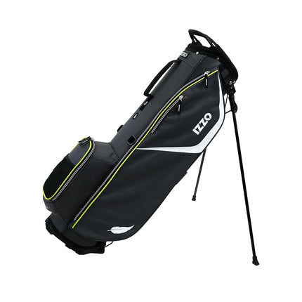 Izzo Golf Izzo Ultra Lite, sac de golf trépied avec double sangle et caractéristiques exclusives, naturel