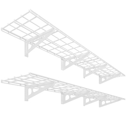FLEXIMOUNTS 30CM by180CM Wall Shelf Garage Storage