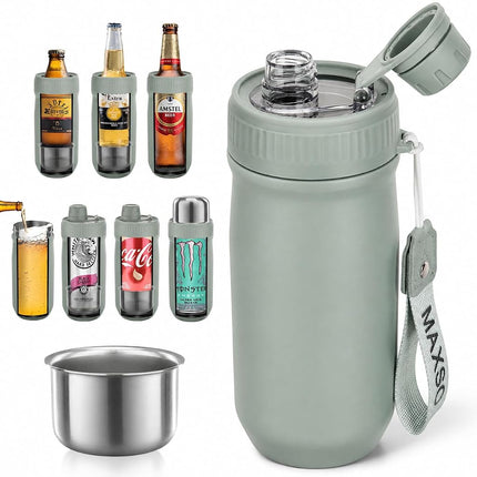 MAXSO Sealed Can Cooler Fizz Lid Can Cover for 12 