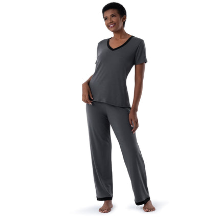 Fruit of the Loom Women's Short Sleeve Tee and Pan