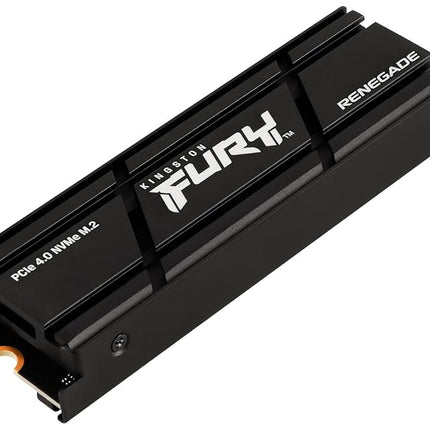 Kingston FURY Renegade 2000G PCIe 4.0 NVMe SSD W/ HEATSINK For gamers, enthusiasts and high-power users - SFYRDK/2000G