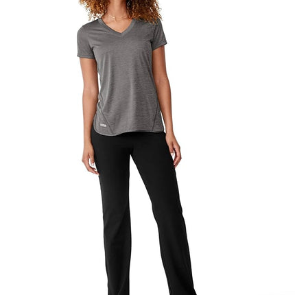 Jockey Women's Slim Bootleg Pant Yoga, Black, S