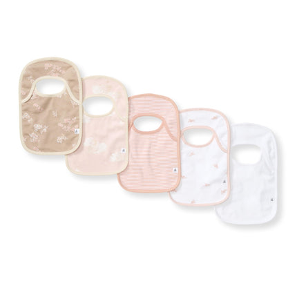 Burt's Bees Baby Bibs, 100% Organic Cotton, Newbor