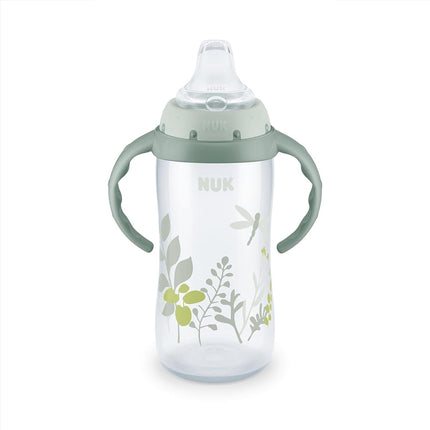 NUK for Nature Learner Cup, 10 oz, 9+ Months � BPA Free, Spill Proof Sippy Cup